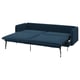 SÖDERHAMN Canapé 3 places convertible, Kelinge bleu foncé