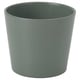 SOJABÖNA Cache-pot, gris/vert, 12 cm