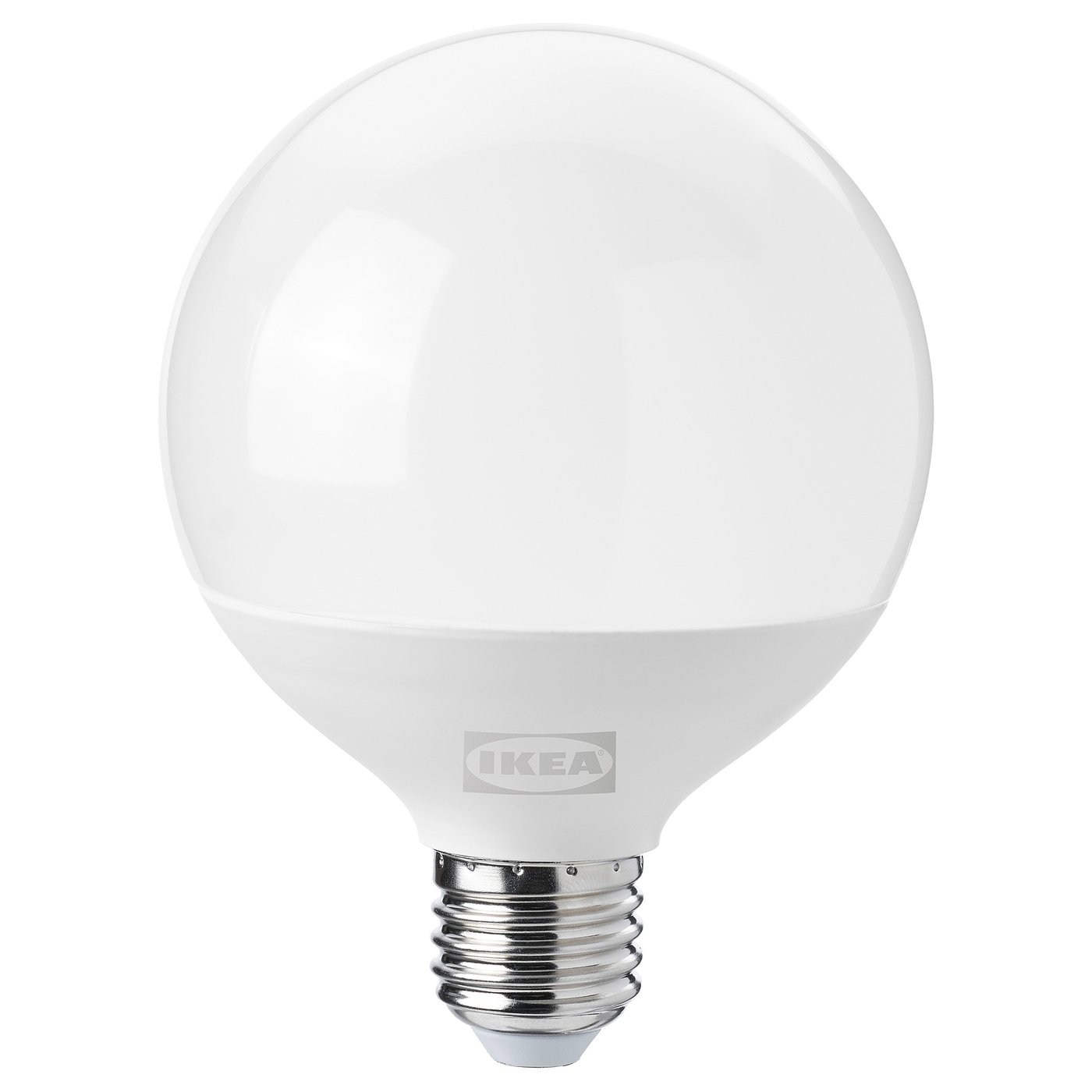 SOLHETTA Ampoule LED E27 1521 lumen, intensité lumineuse réglable/globe opalin, 95 mm
