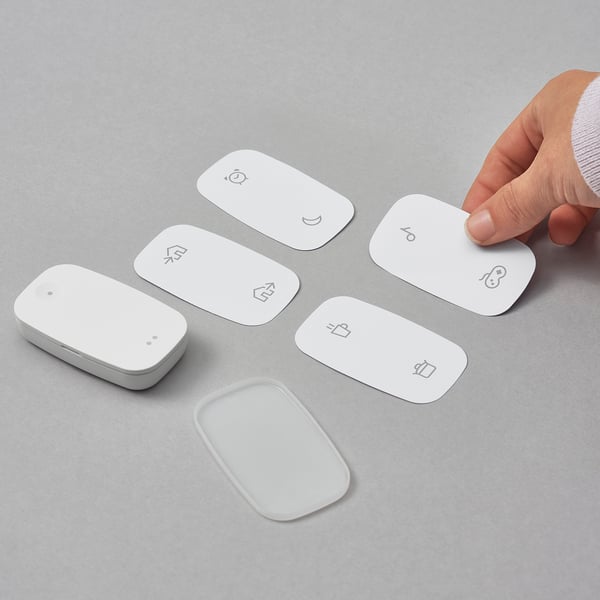 SOMRIG Lanceur de scénario connecté, blanc connecté