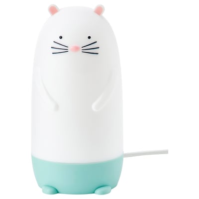 SPIKEN Veilleuse à LED, forme de loutre multicolore, 13 cm