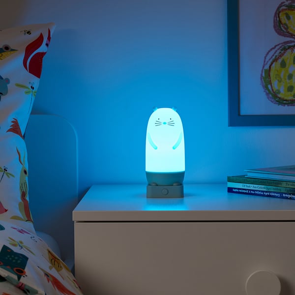 Veilleuse Créative En Forme De Poire Pour Enfants, Veilleuse De Chevet A Led 7 Couleurs Avec Fonction Minuterie Rechargeable Par Usb 96217395