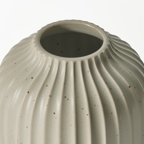 STJÄRNLUDD Vase, vert, 12 cm