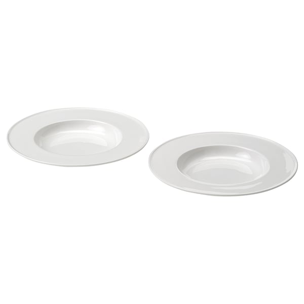STOCKHOLM 2025 Assiette creuse, blanc, 25 cm