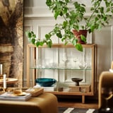 STOCKHOLM 2025 Vitrine, plaqué chêne, 100x40x86 cm