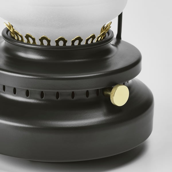 STORHAGA Lampe de table à LED, intensité lumineuse réglable extérieur/noir, 35 cm
