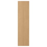 STORKLINTA Porte avec charnières, motif chêne, 50x195 cm