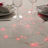 STRÅLA Guirlande lumineuse LED 40 ampoules, à pile