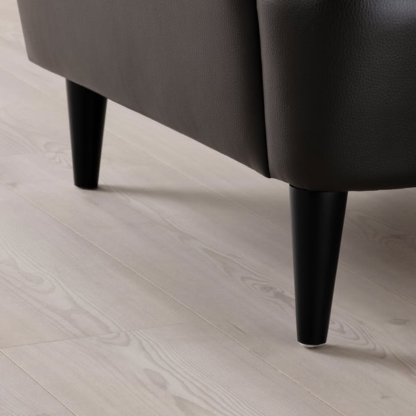 STRANDMON Fauteuil à oreilles, Grann/Bomstad brun foncé