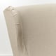 STRANDMON Housse pour fauteuil à oreilles, Naggen beige