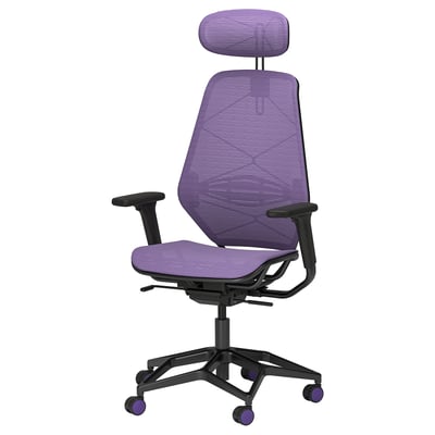 STYRSPEL Chaise gaming, violet/noir