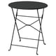 SUNDSÖ Table, anthracite extérieur, 65 cm