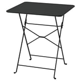 SUNDSÖ Table, anthracite extérieur, 65x65 cm