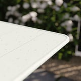 SUNDSÖ Table, blanc cassé extérieur, 65x65 cm