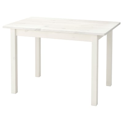 SUNDVIK Table enfant, blanc, 76x50 cm