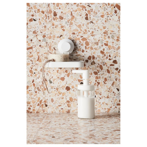 TACKAN Distributeur savon, blanc