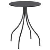 TÅNEBRO Table d'appoint, intérieur/extérieur/anthracite, 46 cm
