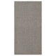TIPHEDE Tapis tissé à plat, noir/écru, 80x150 cm