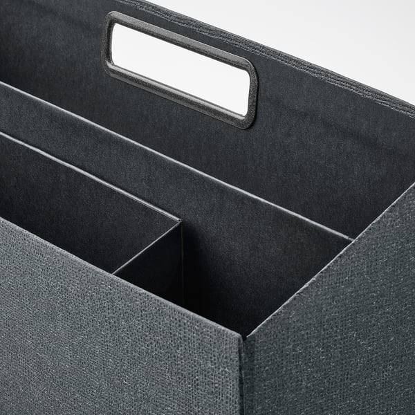 TJOG Organiseur bureau, gris foncé, 34x16 cm