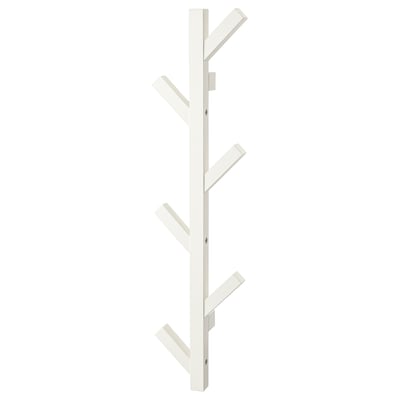 TJUSIG Patère, blanc, 78 cm