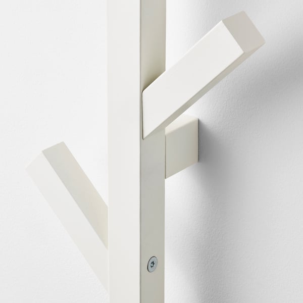 TJUSIG Patère, blanc, 78 cm
