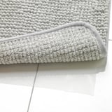 TOFTBO Tapis contour de WC, blanc gris/mélange, 55x60 cm