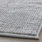 TOFTBO Tapis contour de WC, blanc gris/mélange, 55x60 cm