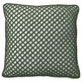 TOFTÖ Housse de coussin, gris-vert foncé extérieur/intérieur, 50x50 cm