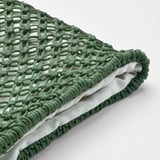 TOFTÖ Housse de coussin, gris-vert foncé extérieur/intérieur, 50x50 cm