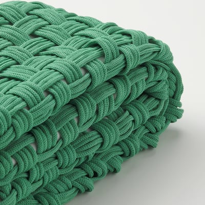 TOFTÖ Housse de coussin, int/ext, vert vif, 50x50 cm