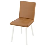 TONSTAD Chaise, Bomstad brun doré/blanc cassé