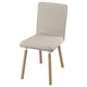 TONSTAD Chaise, Fridtuna beige clair/motif chêne