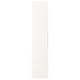 TONSTAD Porte avec charnières, blanc cassé, 50x229 cm