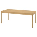 TONSTAD Table, plaqué chêne, 200x85 cm