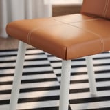 TONSTAD / TONSTAD Table et 4 chaises, blanc cassé/Brun doré Bomstad blanc cassé, 150x80 cm
