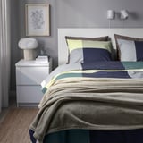 TRATTVIVA Couvre-lit, gris-vert clair, 230x250 cm