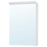 TREASJÖN Élément miroir 1pt+éclairage int, 50x17x75 cm