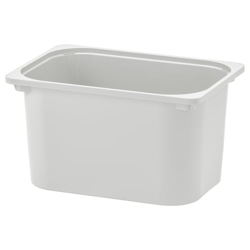 TROFAST Bac, gris, 42x30x23 cm