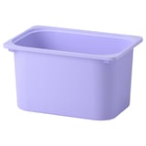 TROFAST Combinaison structure + bacs, blanc blanc/mauve, 99x44x94 cm