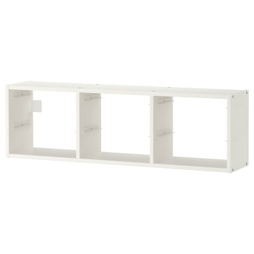 TROFAST Rangement mural, blanc, 99x30 cm