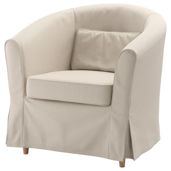 TULLSTA Housse de fauteuil, Lofallet beige