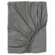 ULLVIDE Drap housse, gris, 90x200 cm