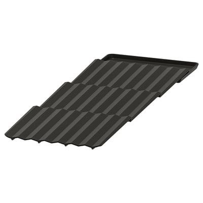 UPPDATERA Casier épices pour tiroir, anthracite, 20x50 cm