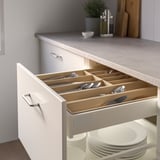 UPPDATERA Range-couverts, bambou clair, 32x50 cm