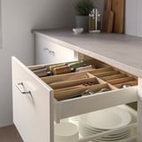 UPPDATERA Range-couverts, bambou clair, 32x50 cm
