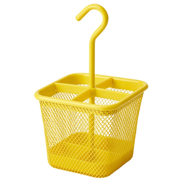 UPPDATERA Range-couverts, jaune, 12x12 cm