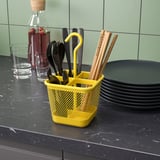 UPPDATERA Range-couverts, jaune, 12x12 cm
