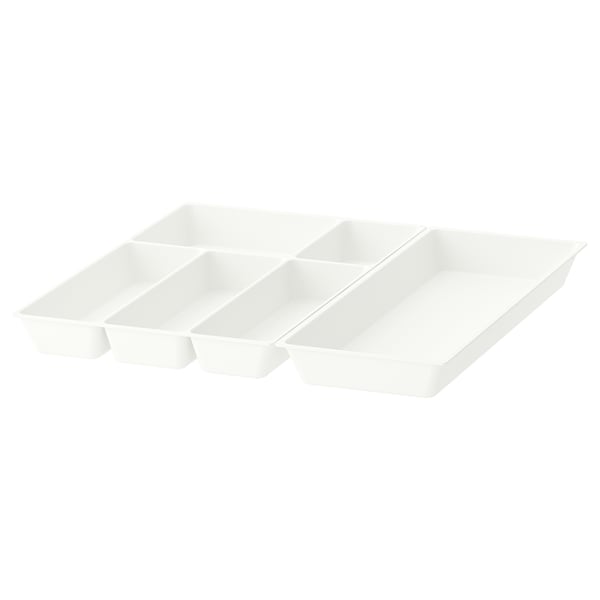 UPPDATERA Range-couverts/range-ustensiles, blanc, 52x50 cm