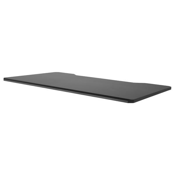 UPPSPEL Plateau, noir, 140 cm