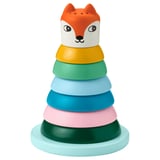 UPPSTÅ Pyramide d'anneaux, multicolore